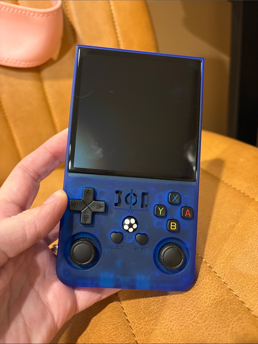 Handheld Retro Game Console - R36 Max Blue - Picture 3 of 8